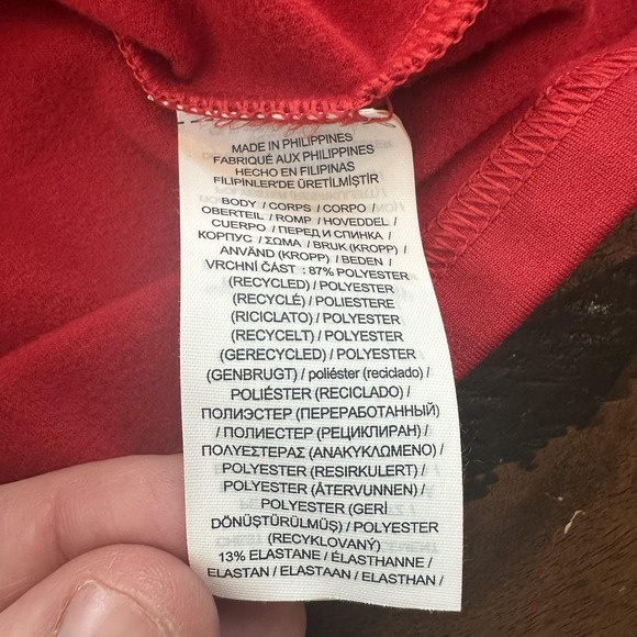 RLX Ralph Lauren Pullover Shirt Mens Large Red 1/4 Zip Golf Stretch Wildcat - Picture 8 of 12